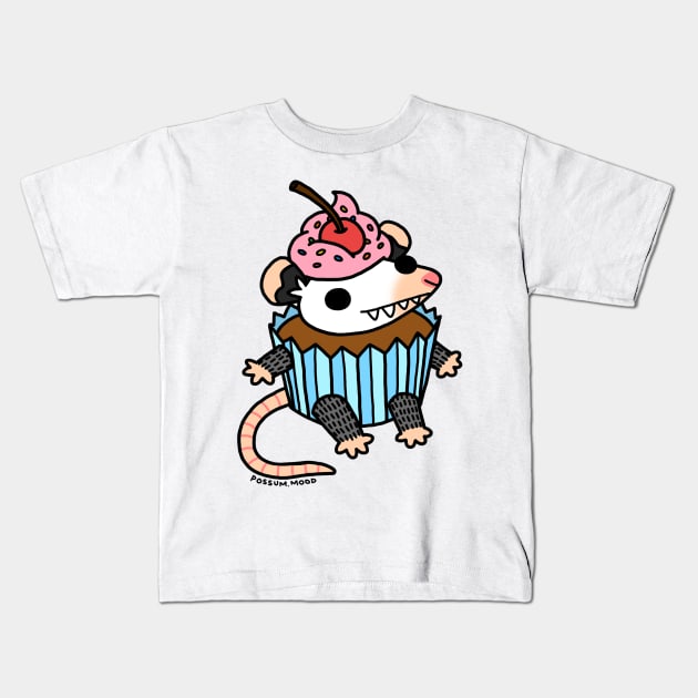 Cupcake Kids T-Shirt by Possum Mood